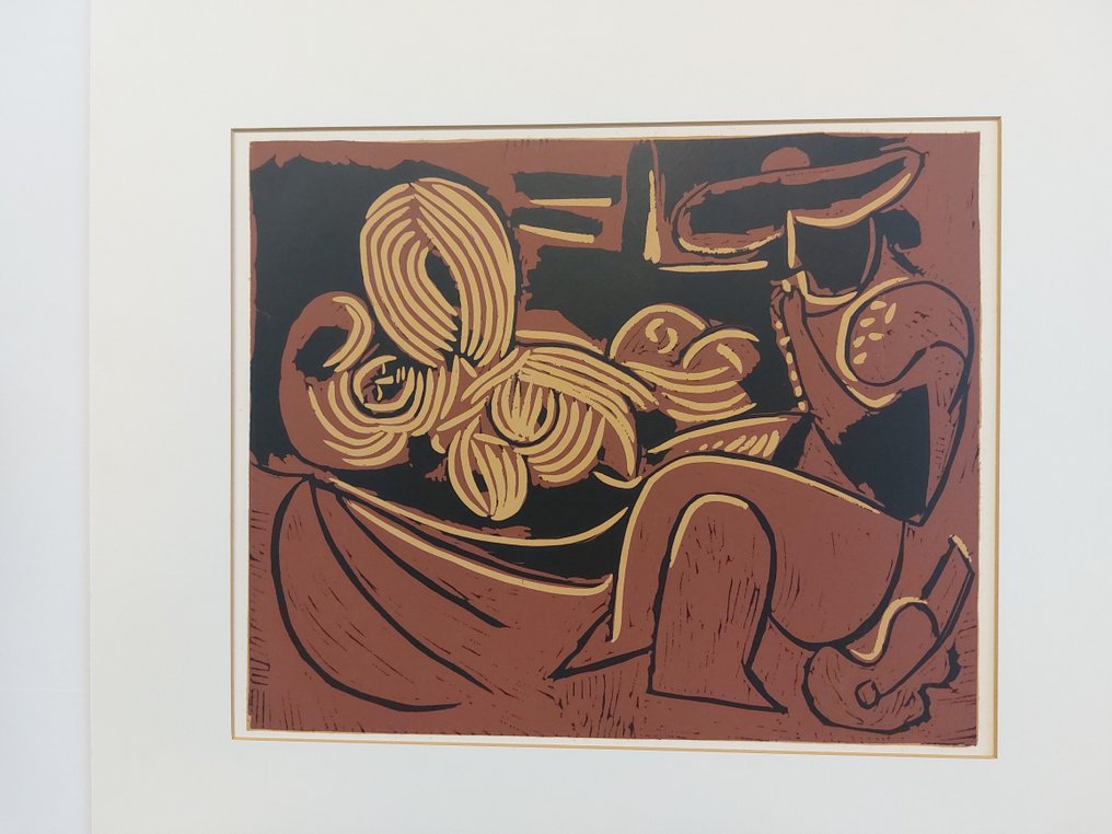 Pablo Picasso (1881-1973) - Liegende und Picador #4.3