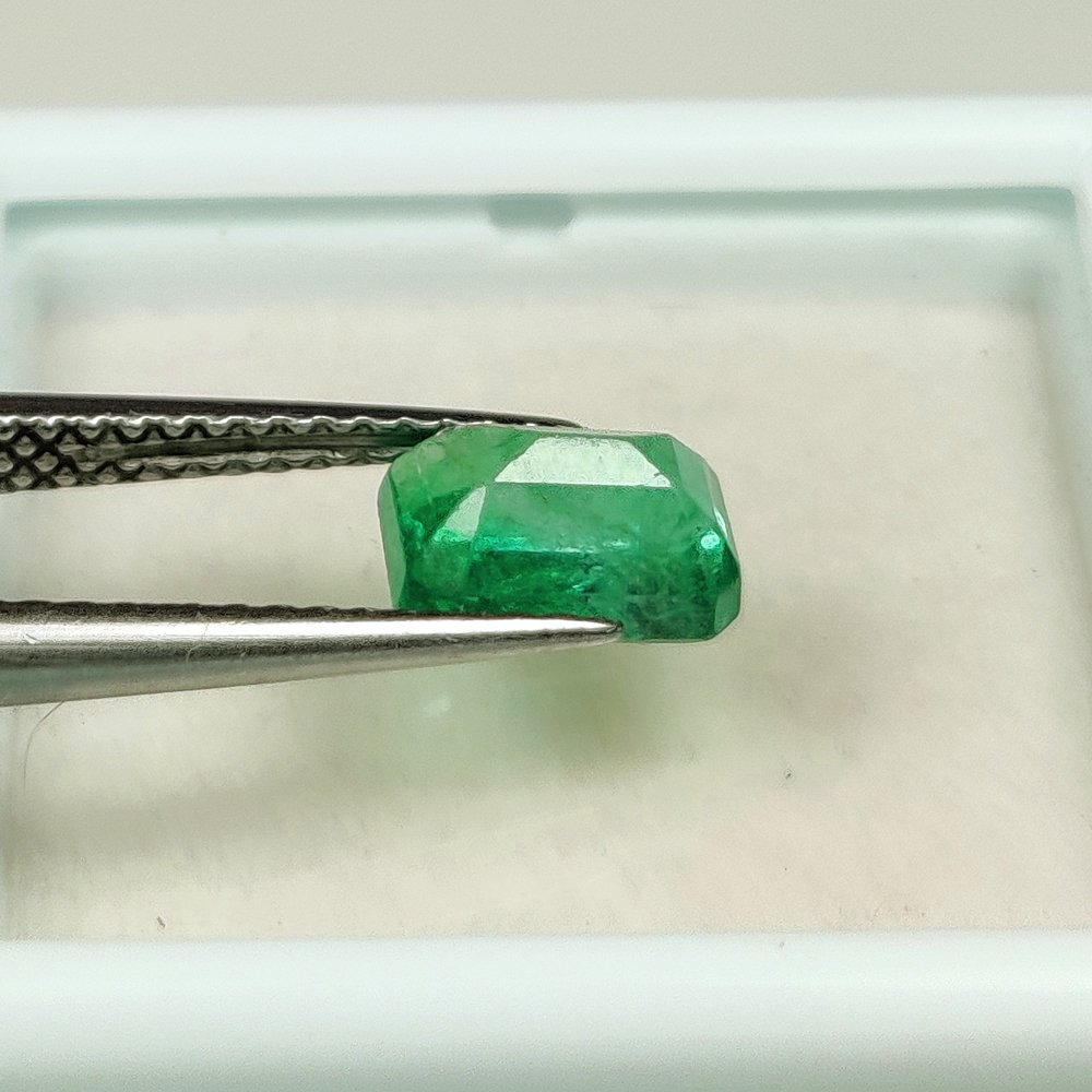 没有保留价 绿色 祖母绿  - 1.13 ct - 国际宝石研究院（IGI） - 赞比亚矿业 #3.2