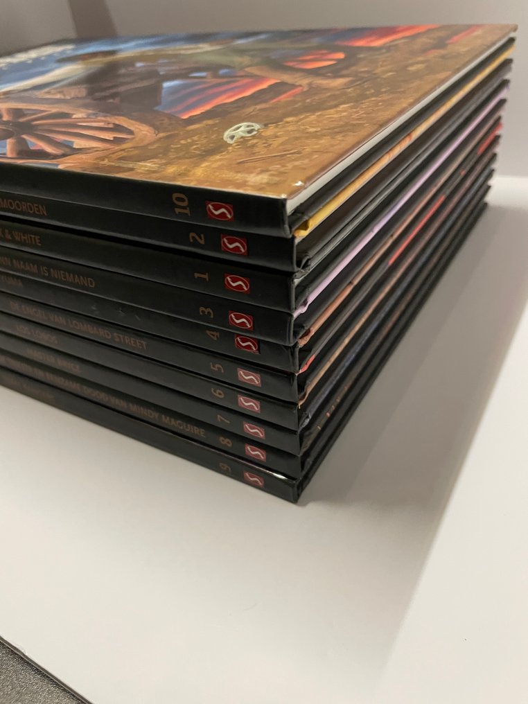 Marshal Bass 1 t/m 10 - Complete reeks HC + kunstdruk - 10 Album - First edition - 2018/2024 #3.2