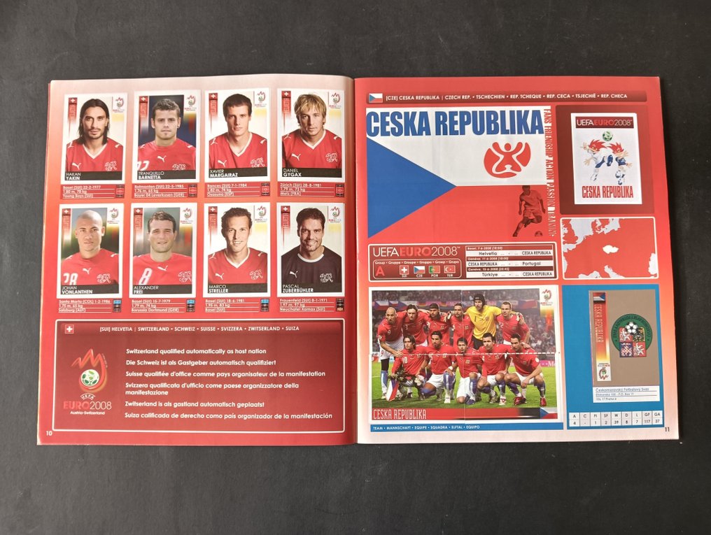 Panini Euro 2008 - 1 Ολοκληρωμένο άλμπουμ - Excellent (EX) #3.2