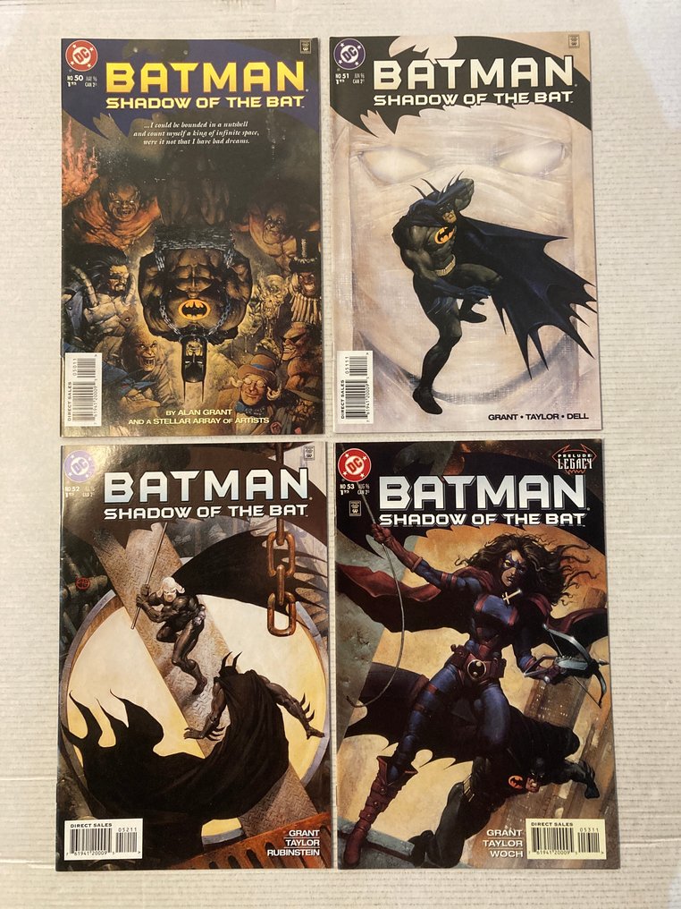 Batman Shadow of the Bat (1992) 28 comics in range # 46 to 75. Near complete Run! No Reserve Price! - Featuring tie-ins to Contagion, Legacy & Cataclysm (Leading up to No Man's Land) - 28 Comic collection - Prima edizione - 1996/1998 #2.1