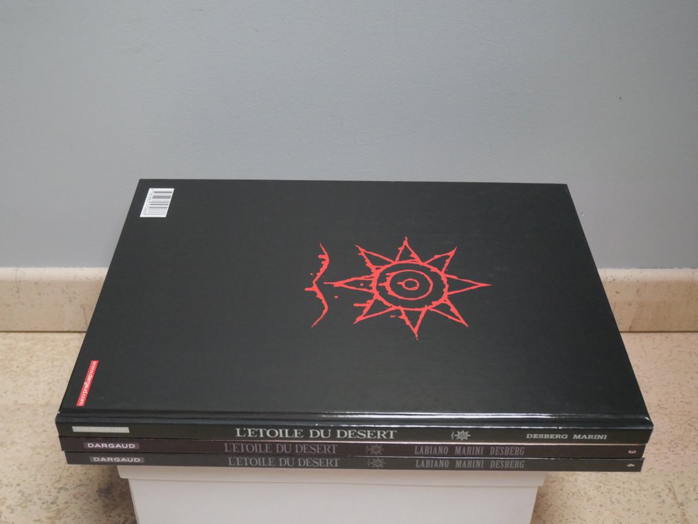 L'Etoile du désert - Intégrale T1 + T3 + T4 + portfolio - Série complète - 3x C - 3 Album - First edition - 2001/2017 #2.1