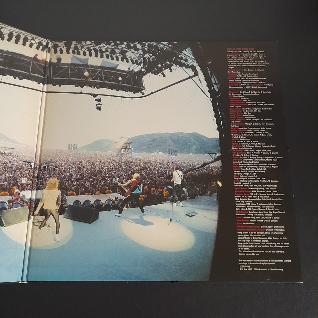 Scorpions - 2 x LPs - Love At First Sting (1st EU pressing) / World Wide Live (1st Japan pressing) - Πολλαπλοί καλλιτέχνες - Άλμπουμ LP (πολλαπλά αντικείμενα) - Ιαπωνική εκτύπωση, 1st Pressing - 1984 #3.2