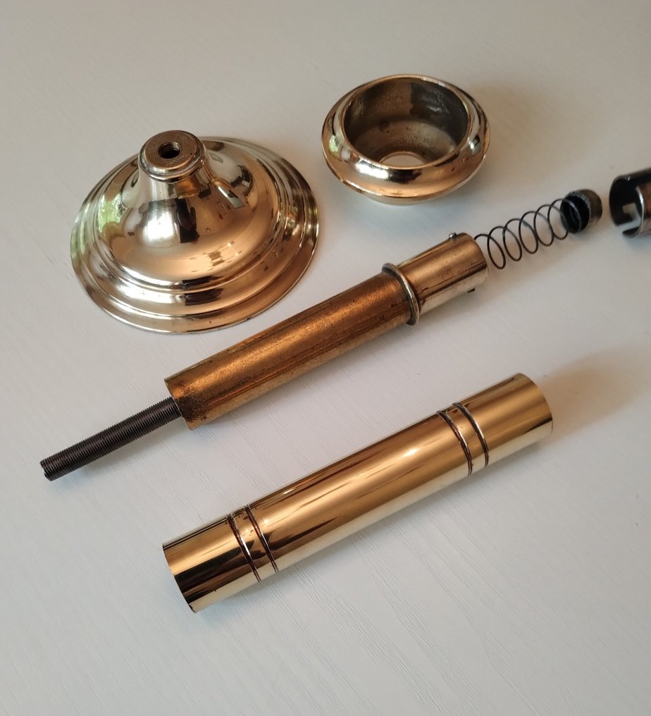 Candlestick - Cast brass - Fully loaded candlestick #1.0