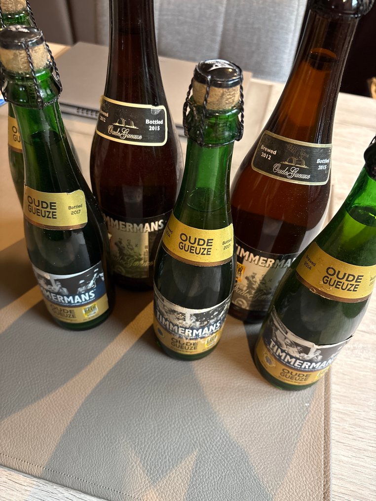 Timmermans - Oude Geuze 2015 & 2017 - 75cl e 37,5cl -  6 bottiglie  #1.0