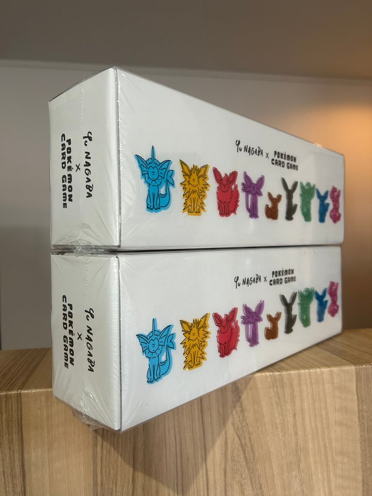 Pokémon - 2 Booster box - “YU NAGABA × Pokémon Card Game Eevees Special Box (2-Box Set) Factory Sealed 2023 Pokémon Japan” #1.0