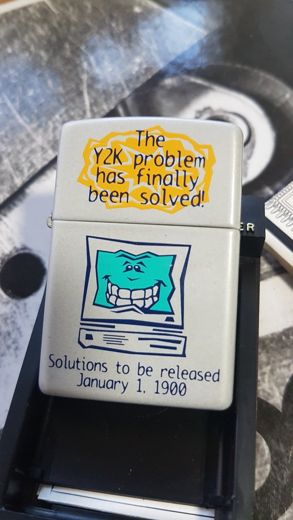 Zippo - Original Zippo Rarität Millennium - No reserve price - Lighter - Chrome #2.1