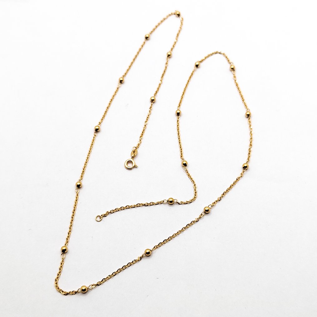 项链 - 18K包金 黄金 #4.3