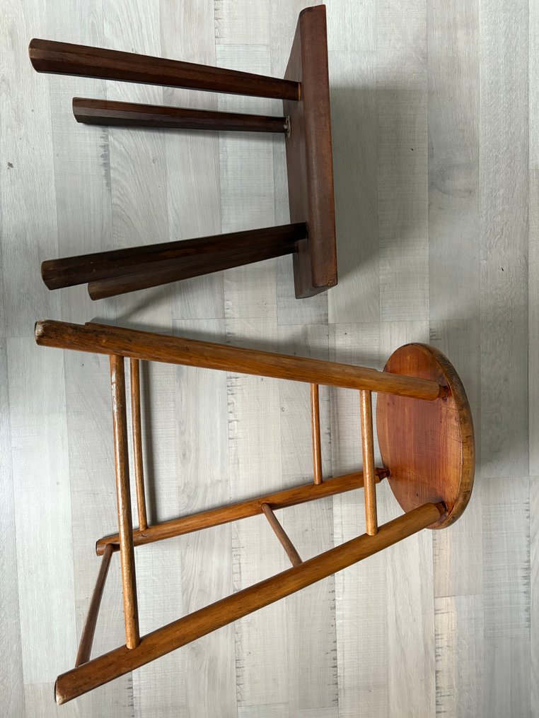 小凳子 (2) - 木 - 凳子/边桌 #2.1