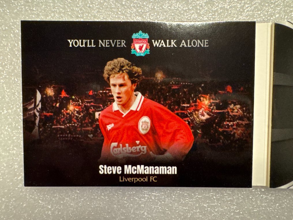 2023 DAKA Youll Never Walk Alone DAKA Steve McManaman Booklet 06/50 簽名卡, 序號卡, 限量版 - 1 Card - 八成新 (NM) #1.0