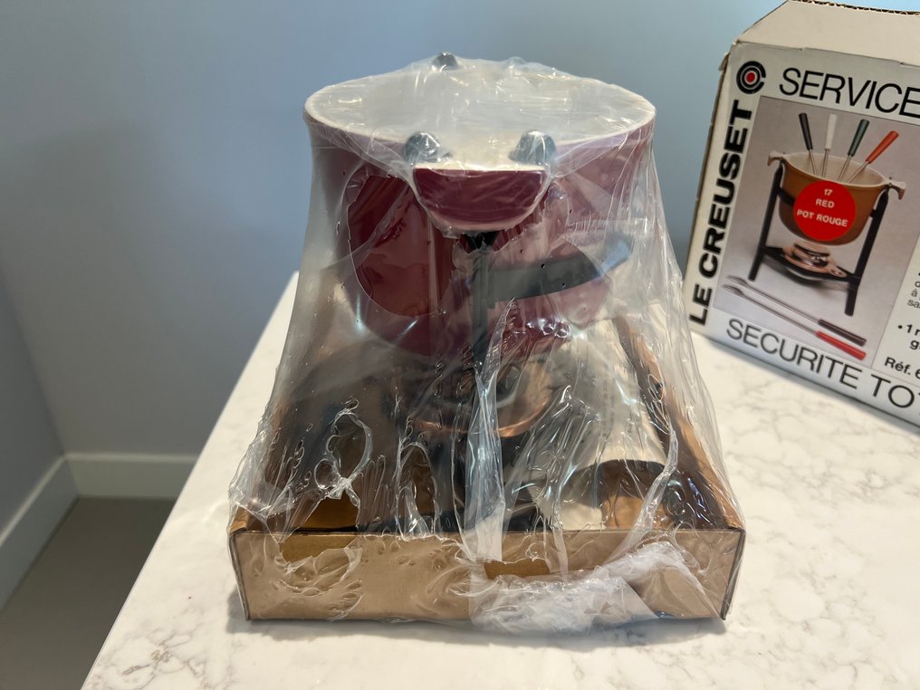 Le Creuset - Enzo Mari - 長柄平底煎鍋 -  Ref. 6000 - 鐵, 瑪瑙 - La Mama Bordeaux火锅套装 #2.1