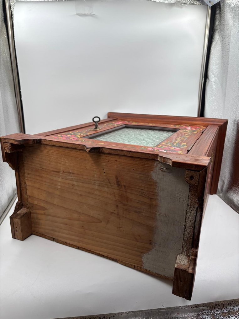 櫥櫃 - 木, 玻璃 - 木制壁挂橱柜 #4.3