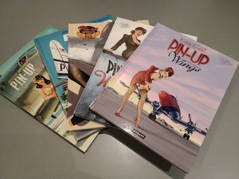 Pin-Up Wings T1 à T5 - 5x C - EO/Ré - 5 Album - 2010/2020 #1.0