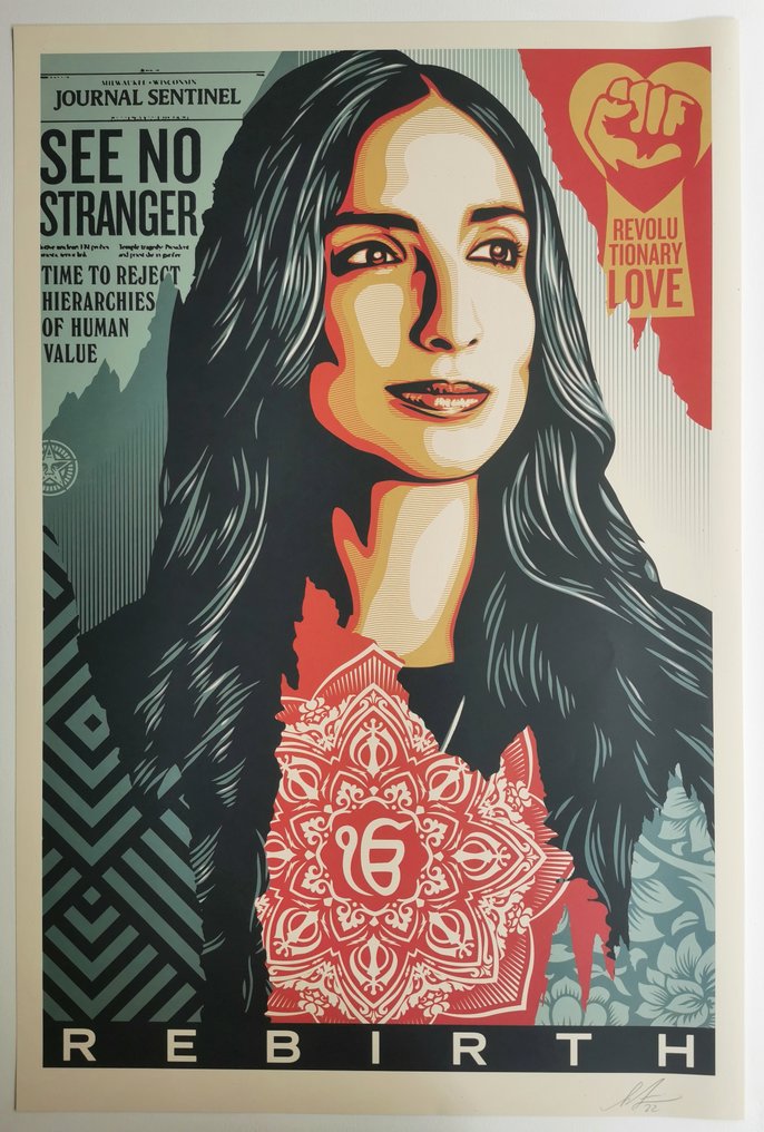 Shepard Fairey (OBEY) - Rebirth - 2020 r. #1.0