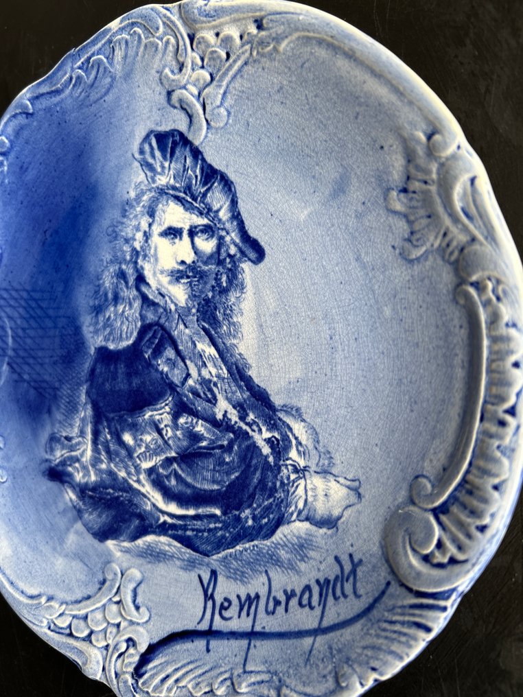 Delft, Plateelbakkerij - Πιάτο - Πορσελάνη - Rembrandt van Rijn #4.3