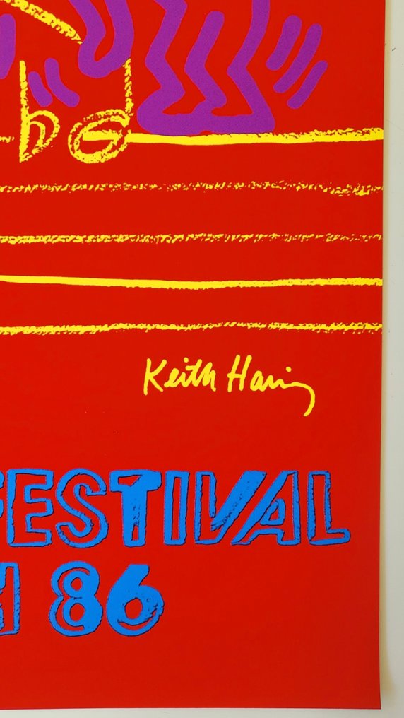 Andy Warhol (1928-1987) - 20th Montreux Jazz Festival July 3rd - 19th 86 #4.3