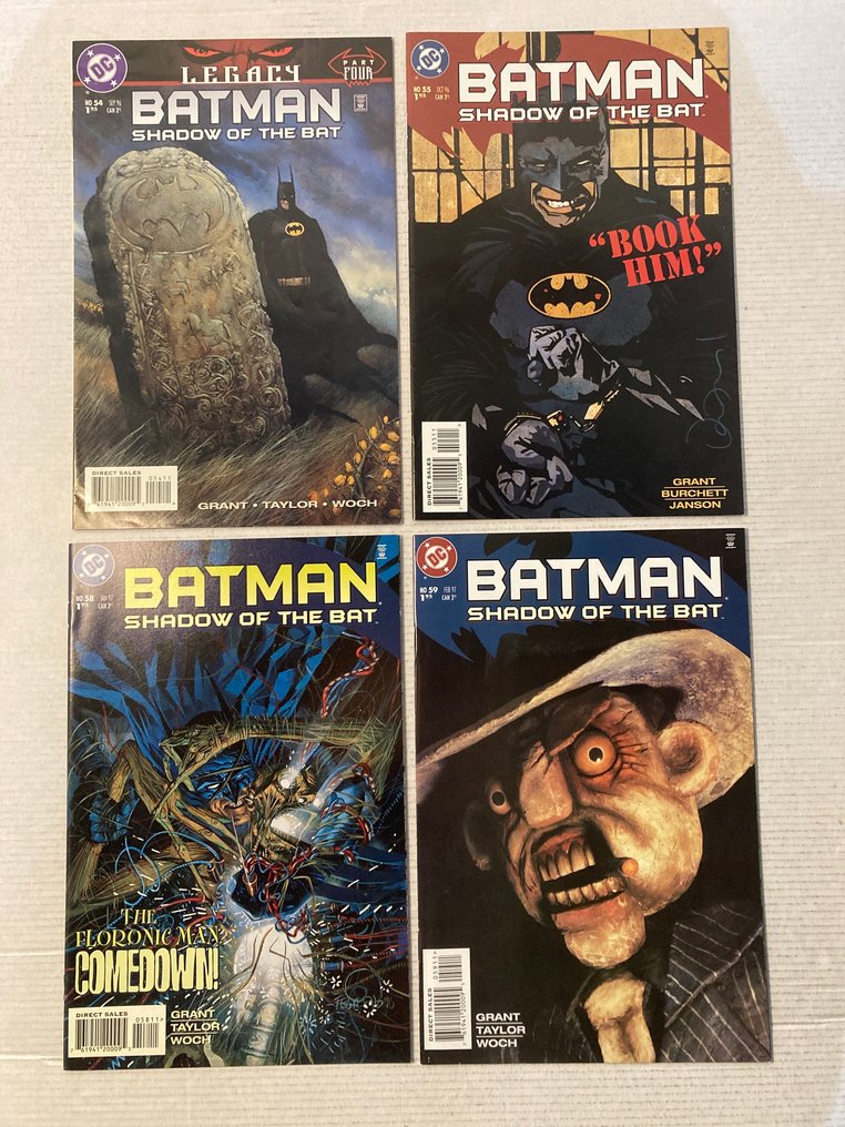 Batman Shadow of the Bat (1992) 28 comics in range # 46 to 75. Near complete Run! No Reserve Price! - Featuring tie-ins to Contagion, Legacy & Cataclysm (Leading up to No Man's Land) - 28 Comic collection - Prima edizione - 1996/1998 #3.2