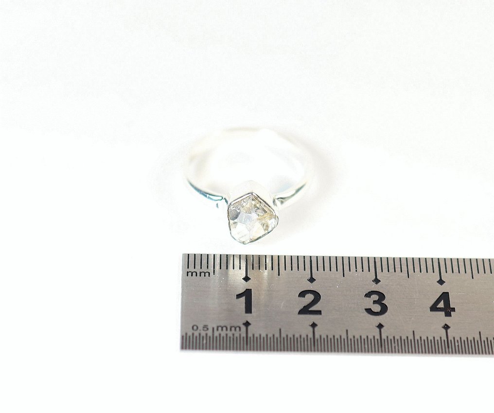 Herkimer-Diamant Gyűrű / új- 3.12 g - (1) #4.3
