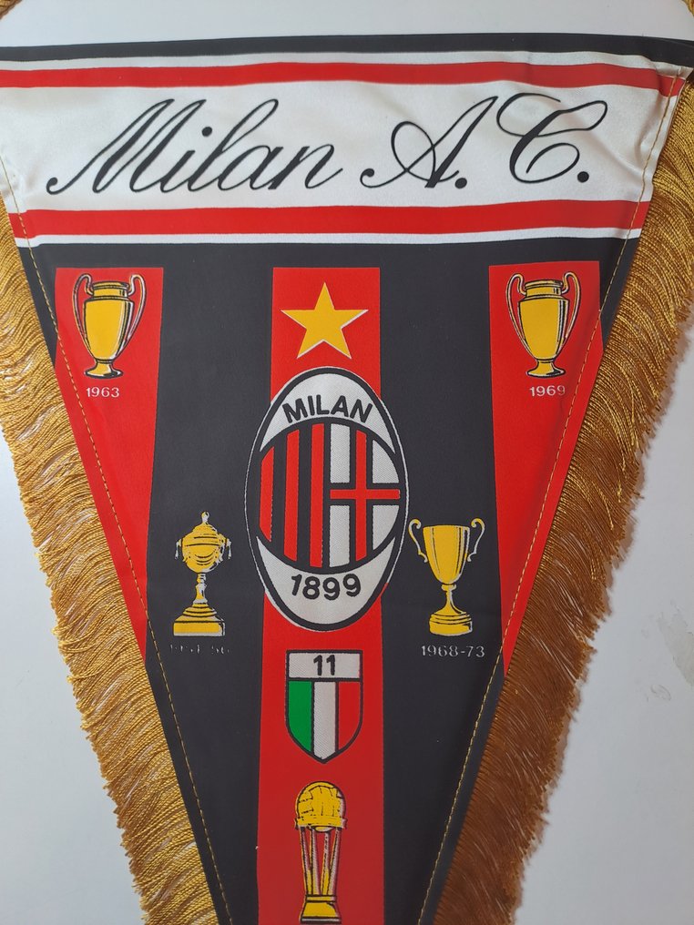 Λάβαρο - Gagliardetto milan 11 scudetto - Ιταλία #2.1