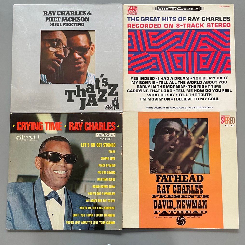 Ray Charles - Diverse Titel - LP-Alben (mehrere Objekte) - 1966 #1.0