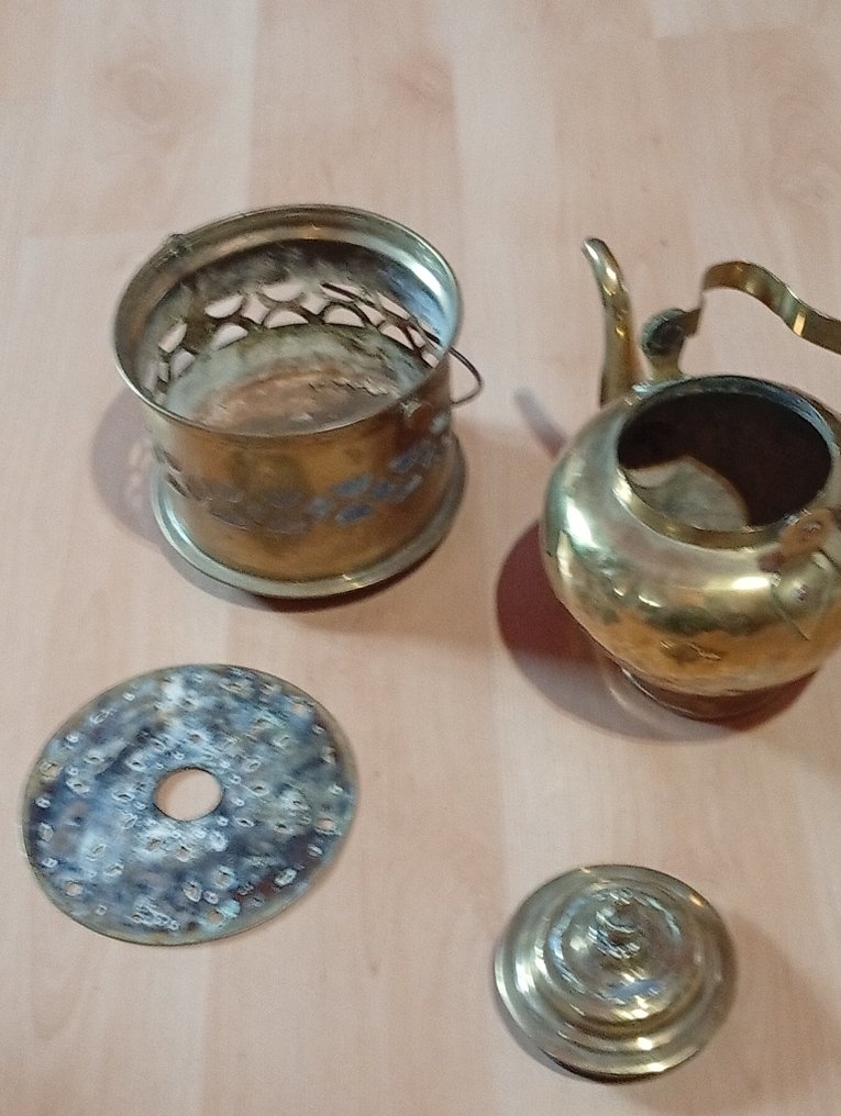 Teiera (2) - Rame, Ottone - Teiera di rame #3.2