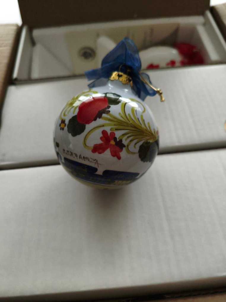 Maioliche di Faenza - 聖誕樹裝飾品 Maioliche (6) - 陶器, Faience, 水晶 #2.1