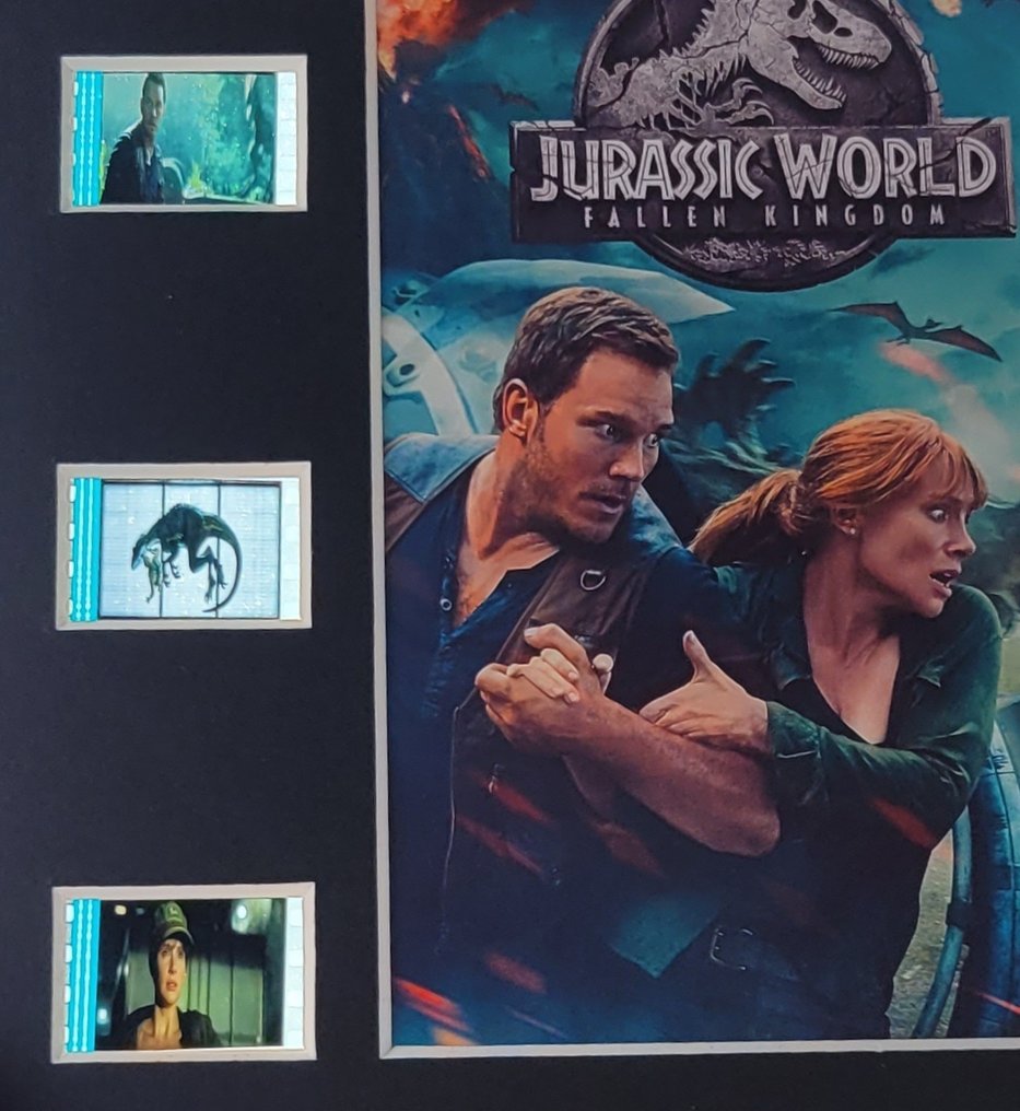 Jurassic World - Framed Film Cell Display with COA #2.1