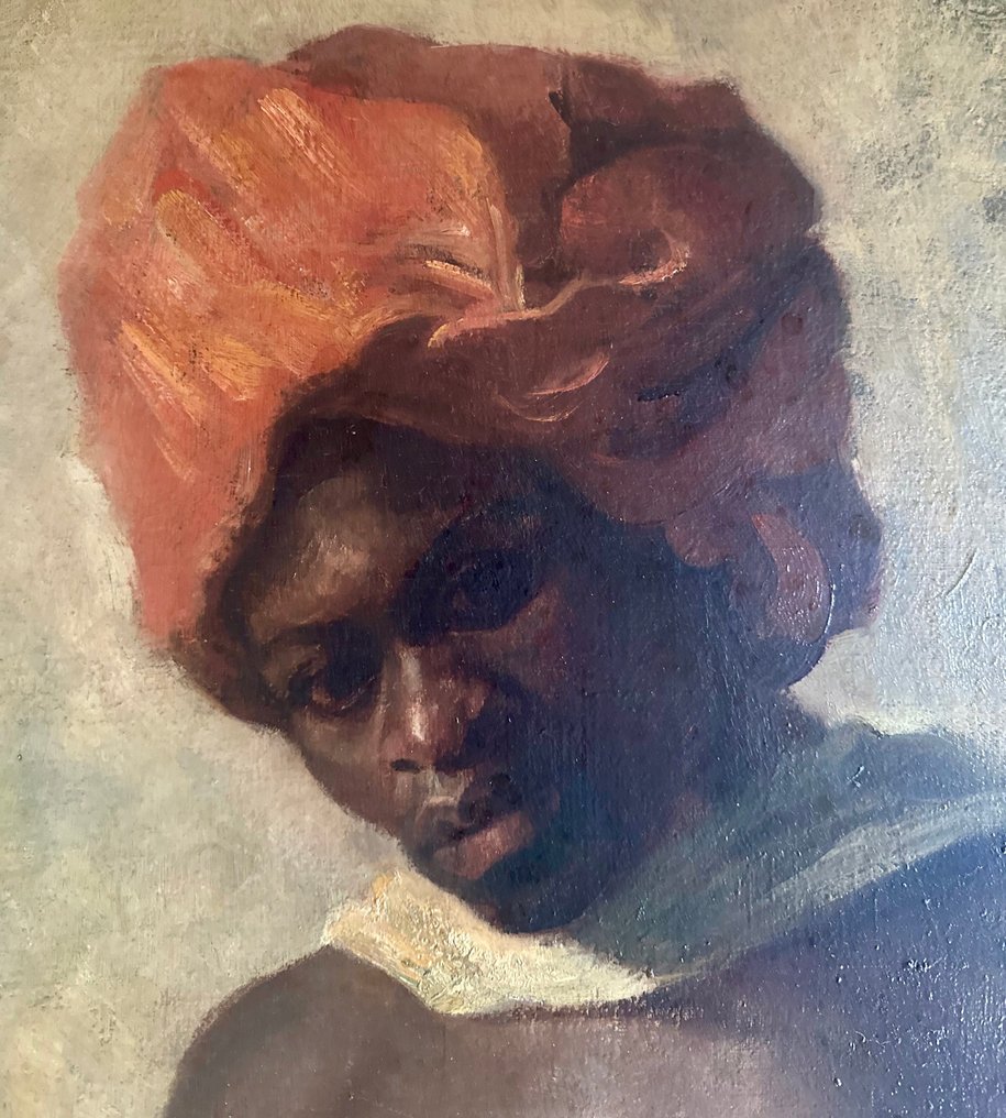 欧洲学校 (XX) - Portret Afrikaanse man #3.2