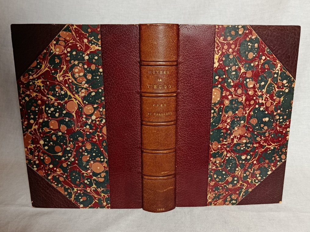 Victor HUGO - 1/100ex. de tête sur Hollande. Poésies. Odes et Balades - 1880 #2.1