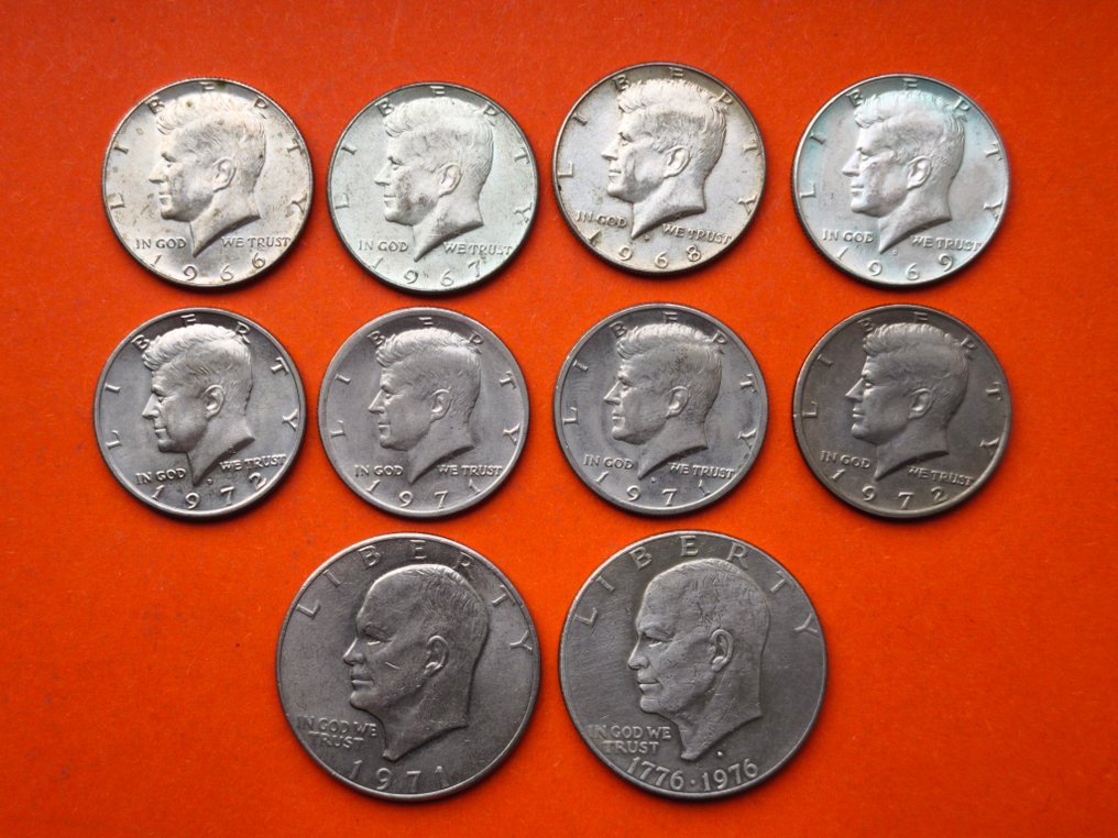 Ηνωμένες Πολιτείες. Lot of mixed coins, incl. Silver  (χωρίς τιμή ασφαλείας) #2.1