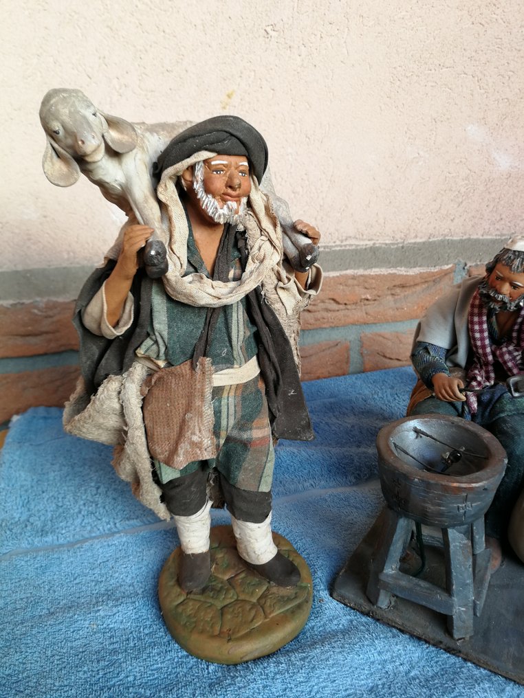 Statue, statue da presepe - 25 cm - Terracotta #1.0