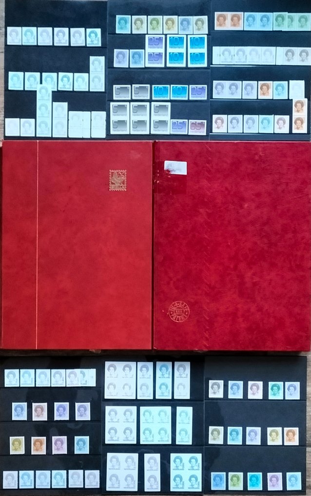 Ολλανδία 1940/1999 - Βασιλική - Blokken (συμπεριλαμβανομένου του Legioen) - Πιστοποιητικά σε 2 λευκώματα και 6 φύλλα. #1.0