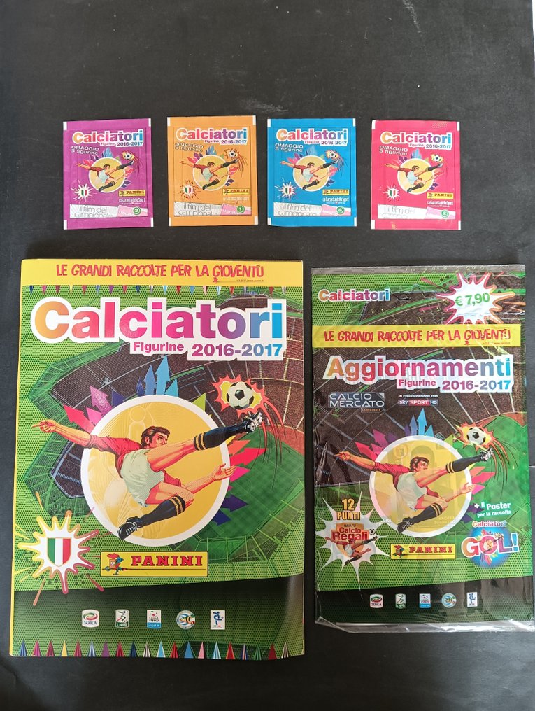 Panini Calciatori 2016/17 completo con aggiornamenti - 1 Ολοκληρωμένο άλμπουμ - Excellent (EX) #1.0