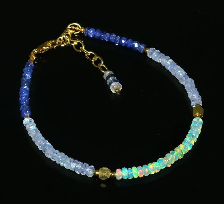 OPALA NATURAL - TANZANITAS - PEDRA DA LUA - 6,3 g- 6.3 g #2.1