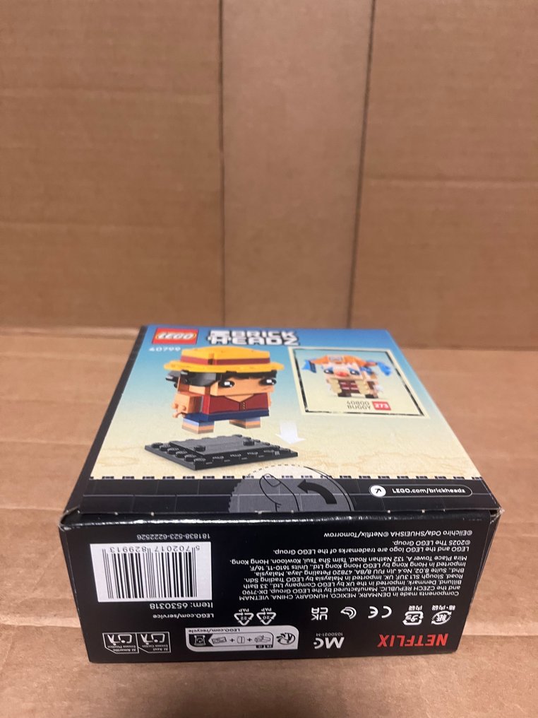 Lego Setti - BrickHeadz - Monkey D.Luffy Figure #4.3