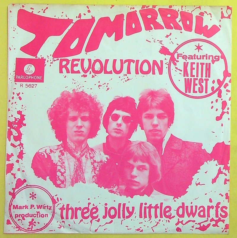 Tomorrow (Keith West / Mark Wirtz) - 1. My White Bicycle (1967) | 2. Revolution (1967) - Multiple titles - 45 RPM 7" Single - 1st Pressing - 1967 #1.0