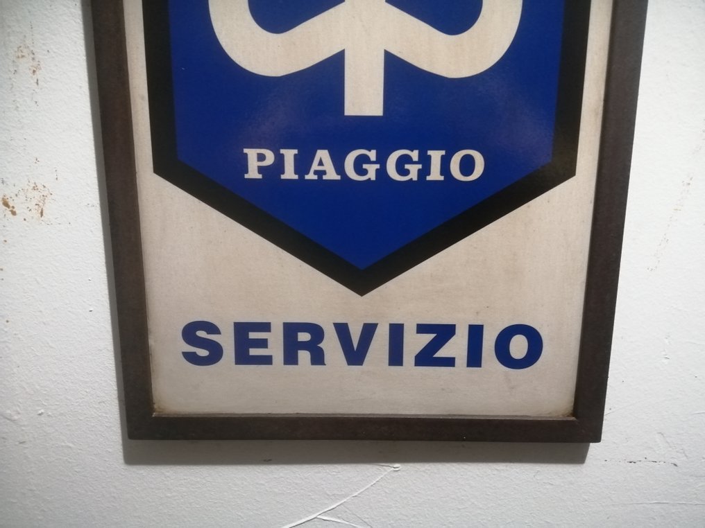 Piaggio - 维斯帕广告教练服务 - Piaggio - 广告标牌 - 金属 #3.2
