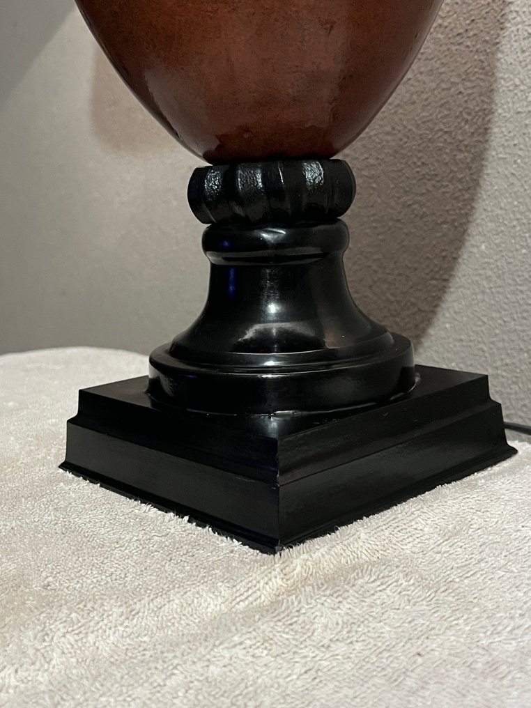 台灯 - 金属, 纺织品 - 经典台灯 #4.3