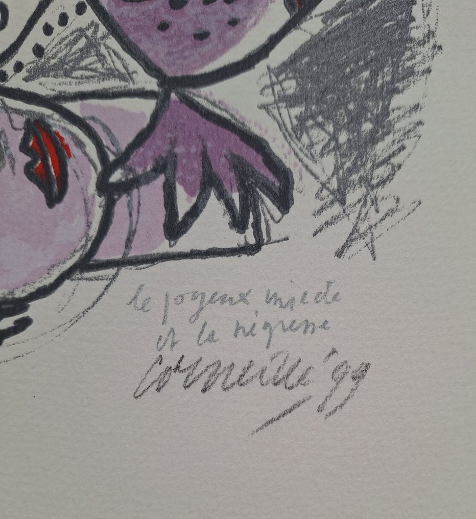 Corneille (1922-2010) - Le joyeux insecte et la negresse #1.0