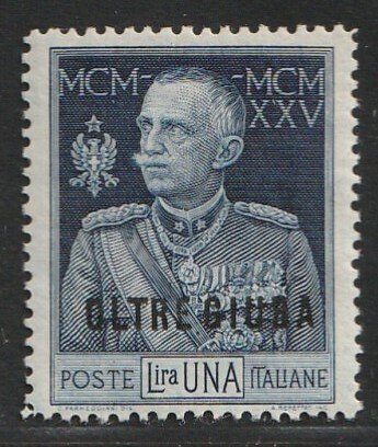 意大利朱巴兰殖民地 1925/1926 - 标记 - Sassone  22, dent. 13,5 #1.0