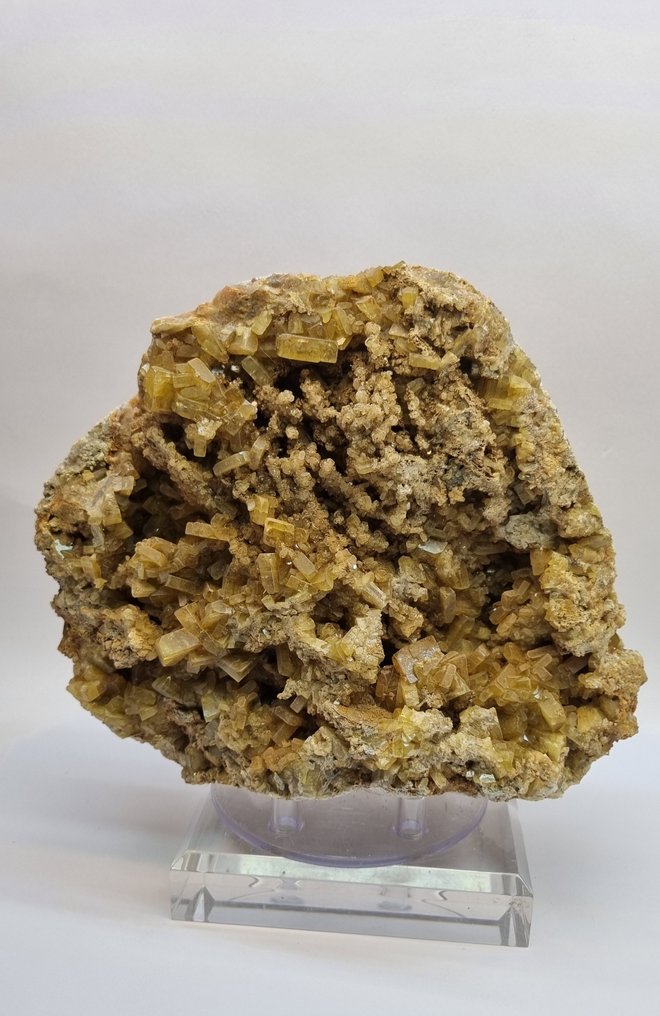 Βαρύτης Κρύσταλλοι στη μήτρα - Ύψος: 20 cm - Πλάτος: 17 cm- 4.3 kg - (1) #3.2