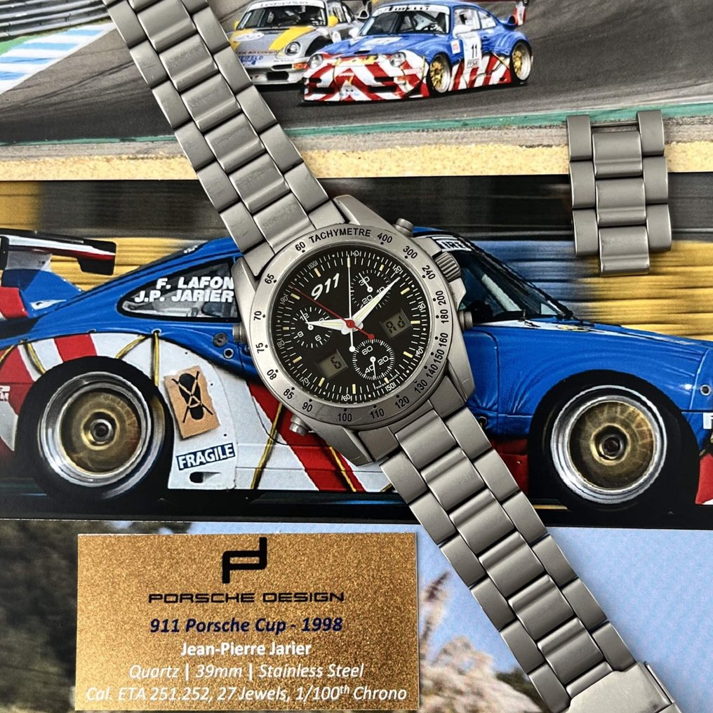 Porsche Design - (Eterna) 911 Ratrappante - Jean-Pierre Jarier 1998 FIA GT Championship - Men - 1998 #1.0