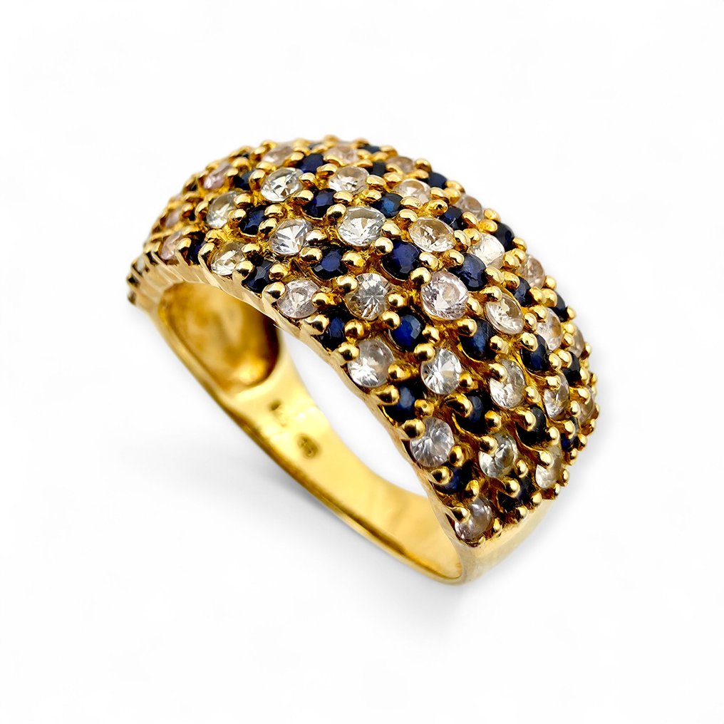 Senza prezzo di riserva - Anello Argento - Sapphire (Certificato) #3.2