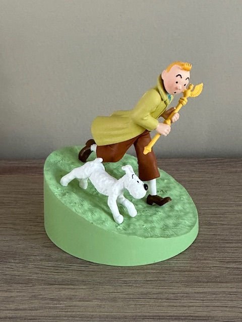 Diorama Moulinsart -  TINTIN SCEPTRE - Statuetta - Plastica #2.1