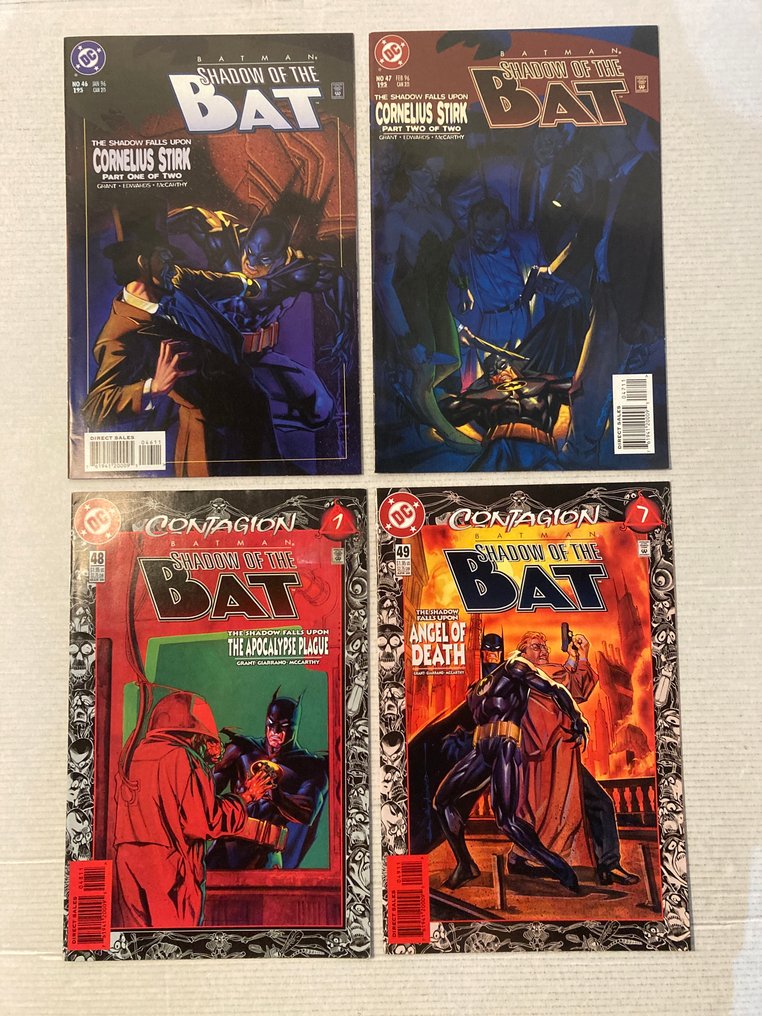 Batman Shadow of the Bat (1992) 28 comics in range # 46 to 75. Near complete Run! No Reserve Price! - Featuring tie-ins to Contagion, Legacy & Cataclysm (Leading up to No Man's Land) - 28 Comic collection - Prima edizione - 1996/1998 #1.0