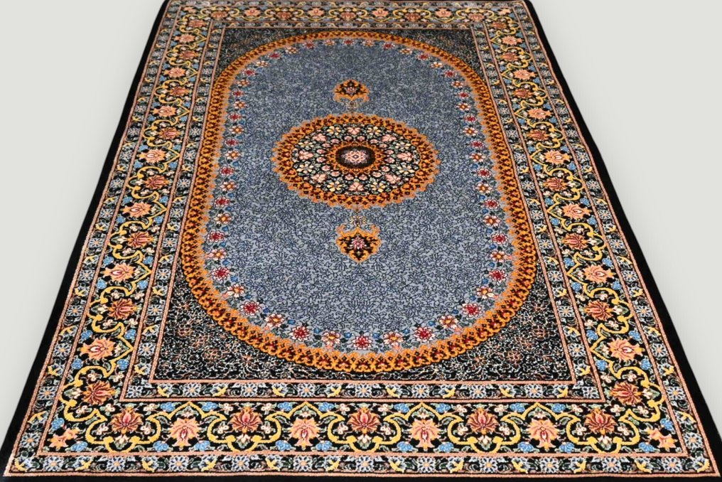 Luksuriøst silke - Teppe - 90 cm - 60 cm - ubrukt tilstand #1.0