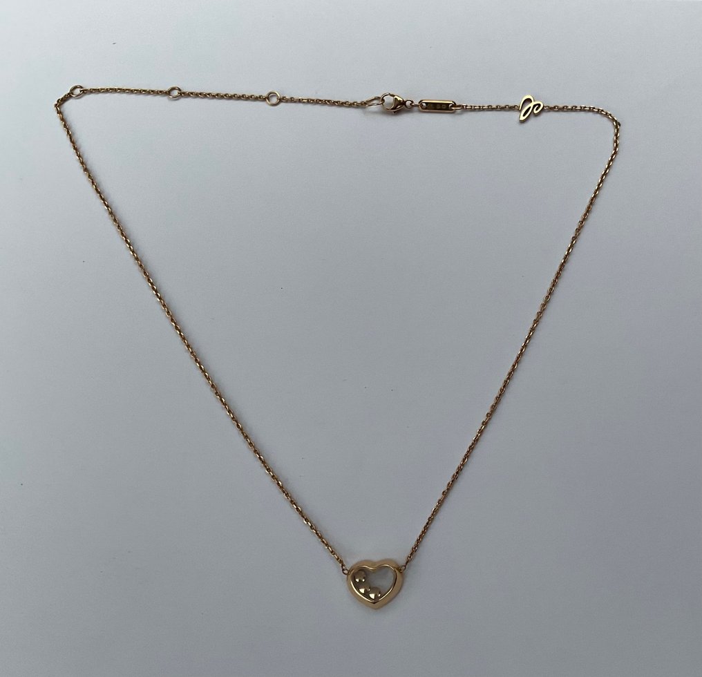 Chopard - Στολίδι στήθους - Happy Diamonds - 18 καράτια Ροζ χρυσό -  0.12ct. tw. #3.2