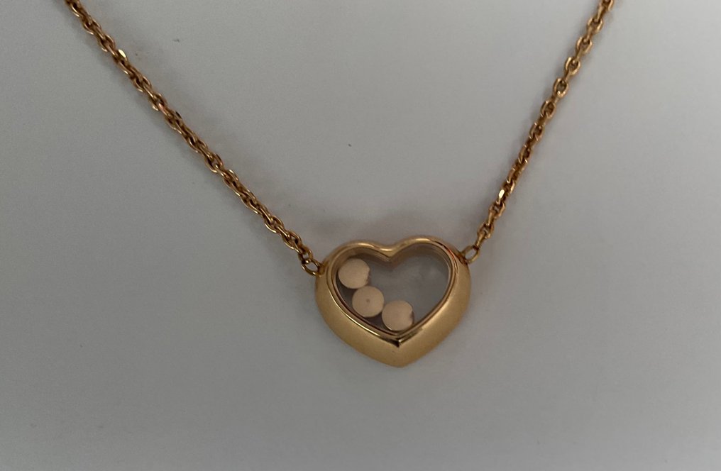 Chopard - Στολίδι στήθους - Happy Diamonds - 18 καράτια Ροζ χρυσό -  0.12ct. tw. #4.3