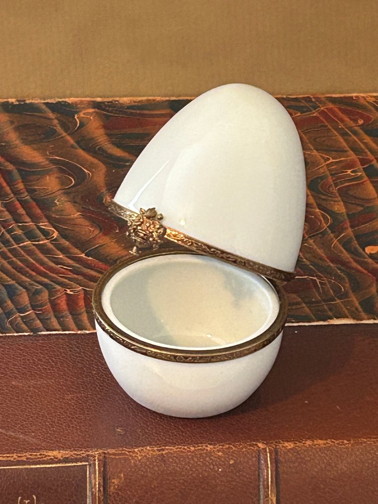 法貝熱彩蛋 - Café de Flore - Limoges - 瓷器, 黃銅 - Café de Flore - 巴黎 #2.1