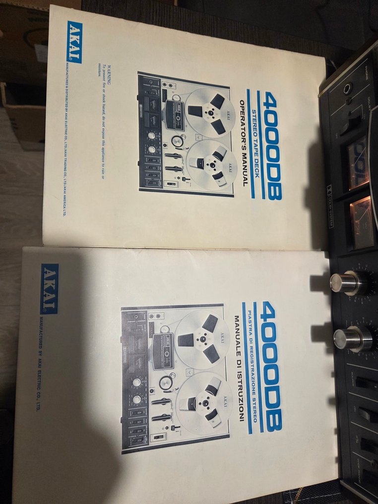 Akai - 4000DB Reel to reel deck 18 cm #3.2